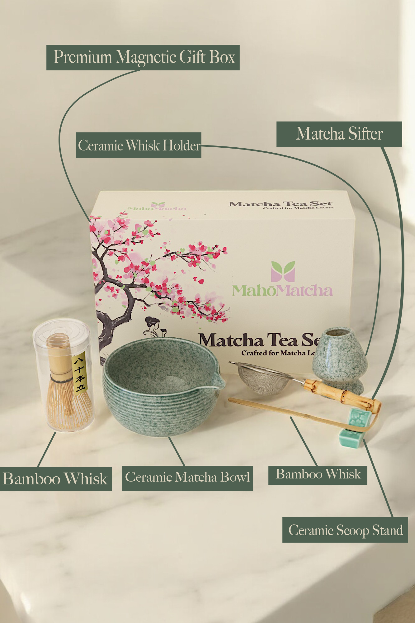 Mahō Matcha Tea Kit